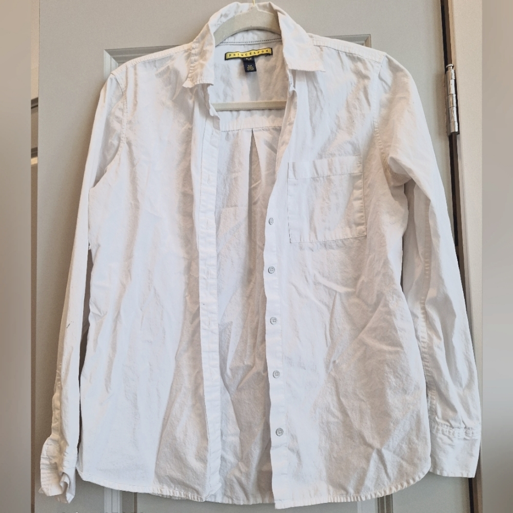 White Button Up by Prince and Fox in Small
